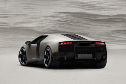 Audi Nuvolari - vista traseira em estudio