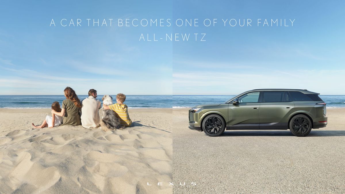 Lexus TZ SUV elétrico 6 lugares 2026