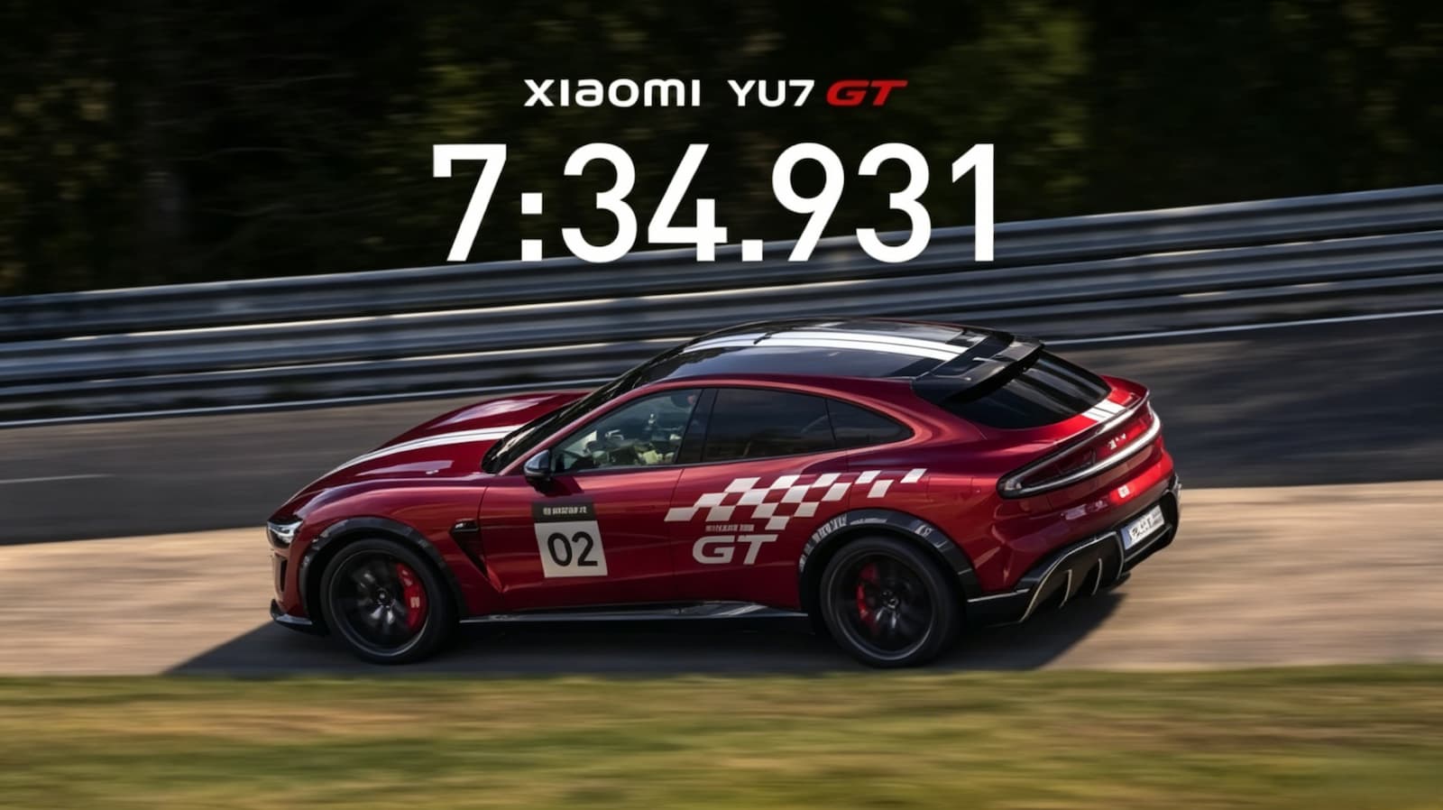 Xiaomi YU7 GT no Nürburgring