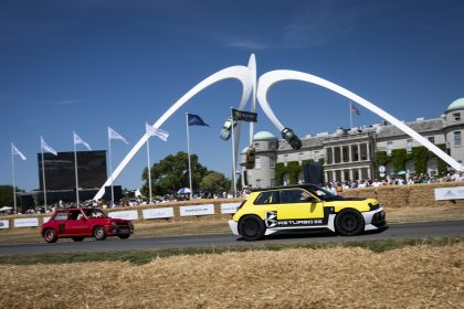 Renault 5 Turbo 3E no Goodwood Festival of Speed
